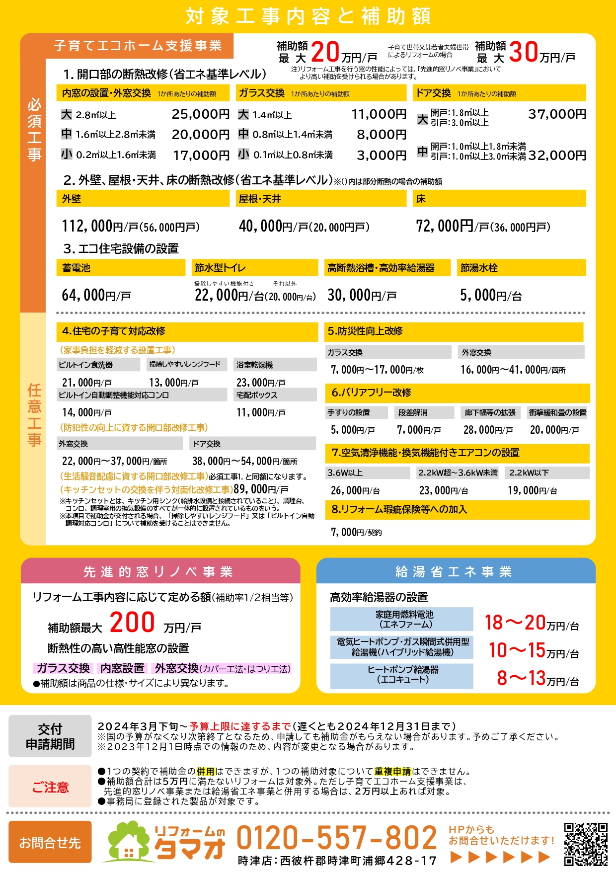【お得情報】住宅省エネ2024キャンペーン補助金