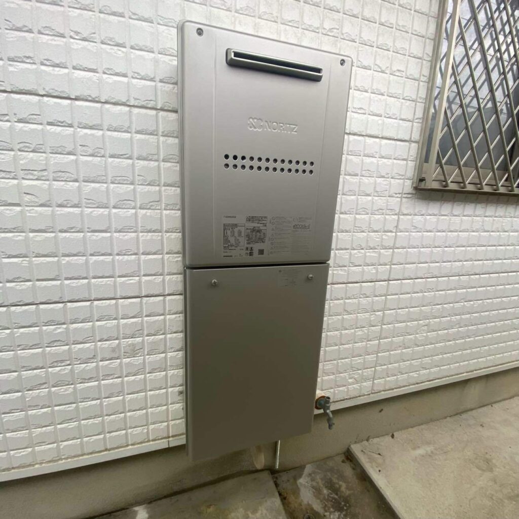【ガス給湯器施工事例】ノーリツ　高効率ガス暖房付きふろ給湯器　GTH-C2059SAWAD-1BL