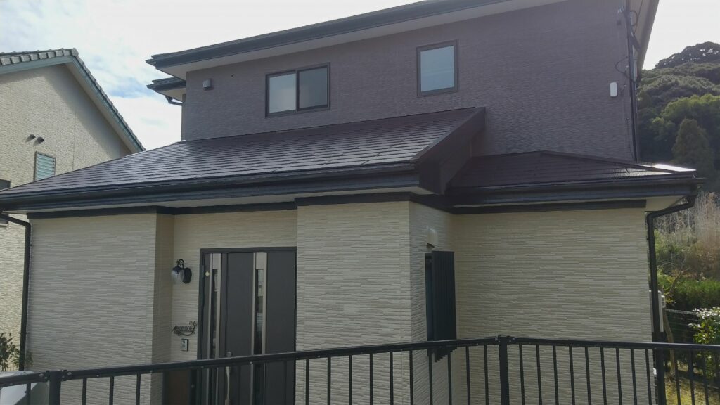 【塗装施工事例】屋根・外壁塗装