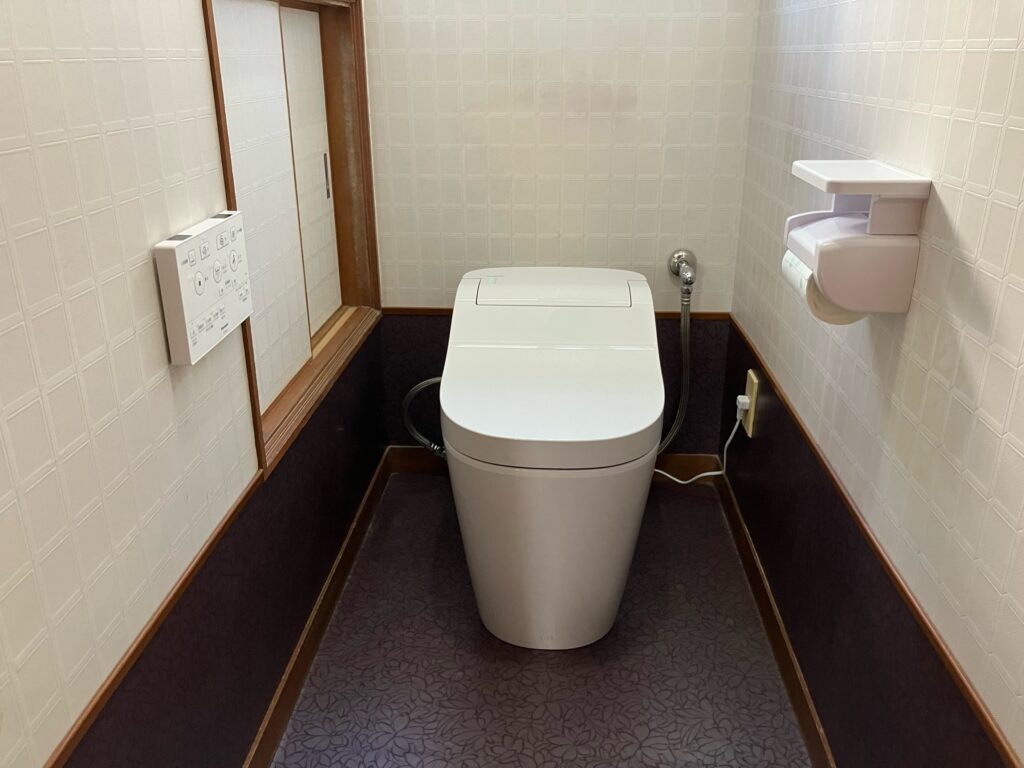【トイレ洗面台施工事例】Panasonic アラウーノS160/クリナップ ファンシオ